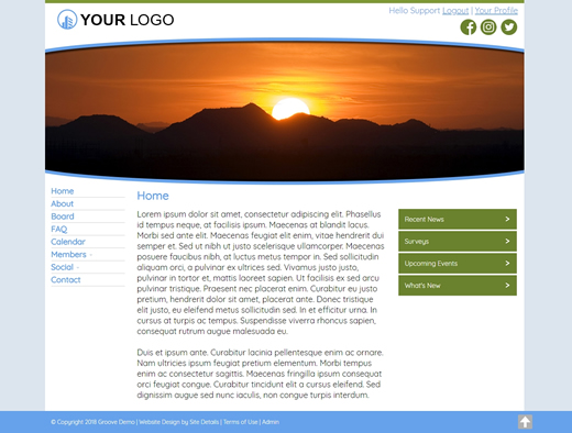 website design