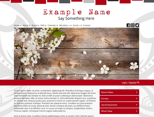 website design