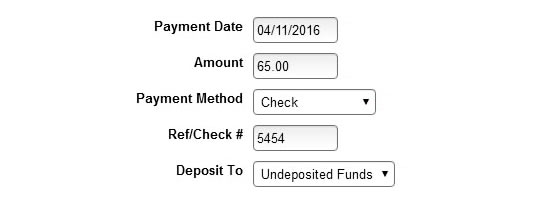 Payment Details