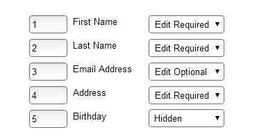 Profile Options