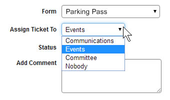 Assign Ticket