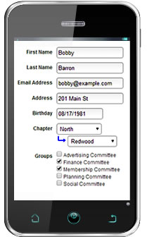 HOA Website Members